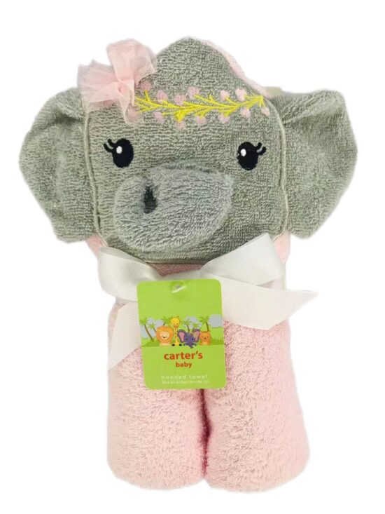 Prosoape de baie cu Gluga Animalute 3D din bumbac pentru copii