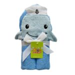 Prosoape de baie cu Gluga Animalute 3D din bumbac pentru copii