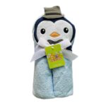 Prosoape de baie cu Gluga Animalute 3D din bumbac pentru copii