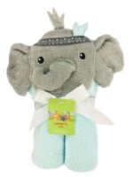 Prosoape de baie cu Gluga Animalute 3D din bumbac pentru copii