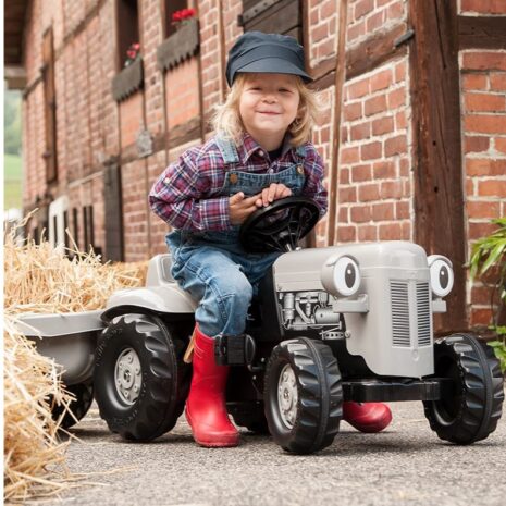 Tractor cu pedale Gri Rolly Kid Fergie copii