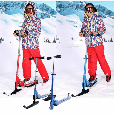 Trotineta 2in1 Sanie Scooter Ghidon reglabil