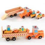 Vehicule Camion mare transportator de masini constructii lemn