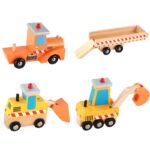 Vehicule Camion mare transportator de masini constructii lemn