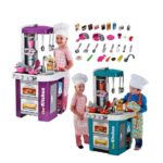 Bucatarie cu aparat de cafea-lumina si muzica Chef