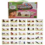 Puzzle carton Mama si Puiul Jucarii educative din 2 piese