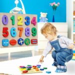 Puzzle lemn 3D cifre de la 0-9 Operatii matematice