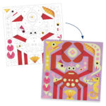 Atelier creativ cu nisip fluorescent Luminile din ocean Djeco