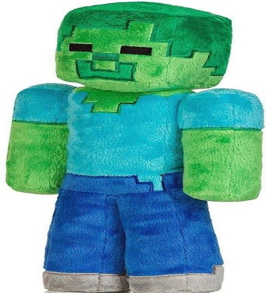 Jucarie plus Minecraft Zombie Figurine copii 25 cm