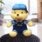 Jucarie plus Ursuletul Winnie the Pooh cu palarie Hello