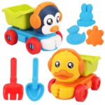 Jucarii pentru nisip Masinuta de impins cu forme Basculanta