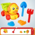 Jucarii pentru nisip Masinuta de impins cu forme Basculanta