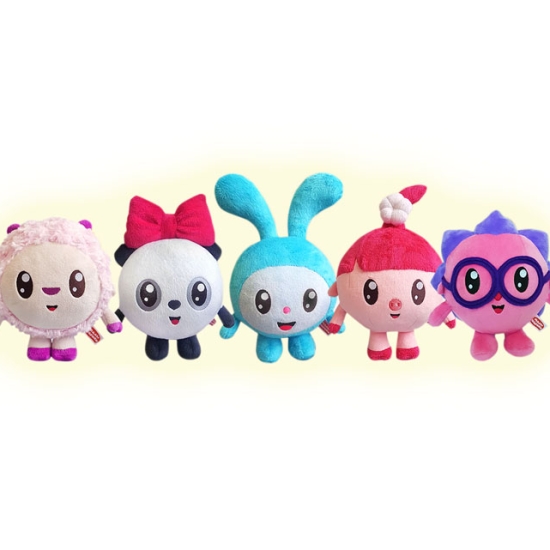 Jucarii plus Set 5 BabyRiki mascote desene animate