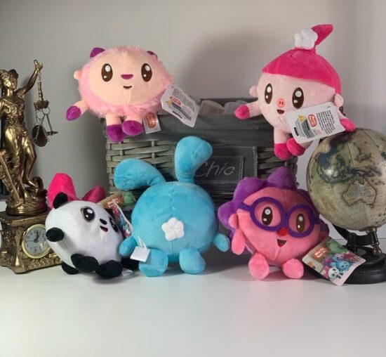 Jucarii plus Set 5 BabyRiki mascote desene animate