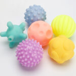 Set 6 mingi moi senzoriale bebe