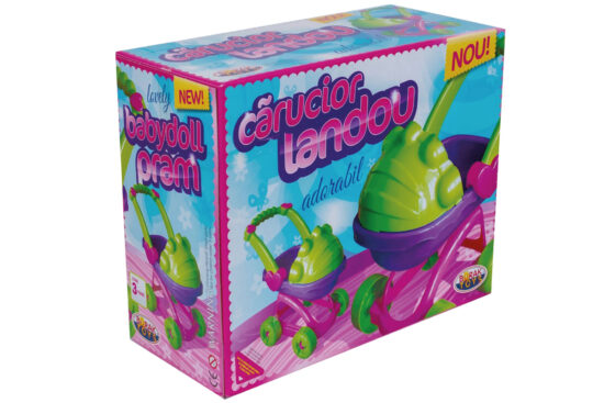 Carucior tip landou pentru papusi Burak