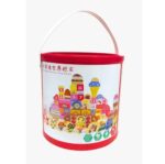 Cuburi de constructie set 116 piese Oraselul de Inghetata