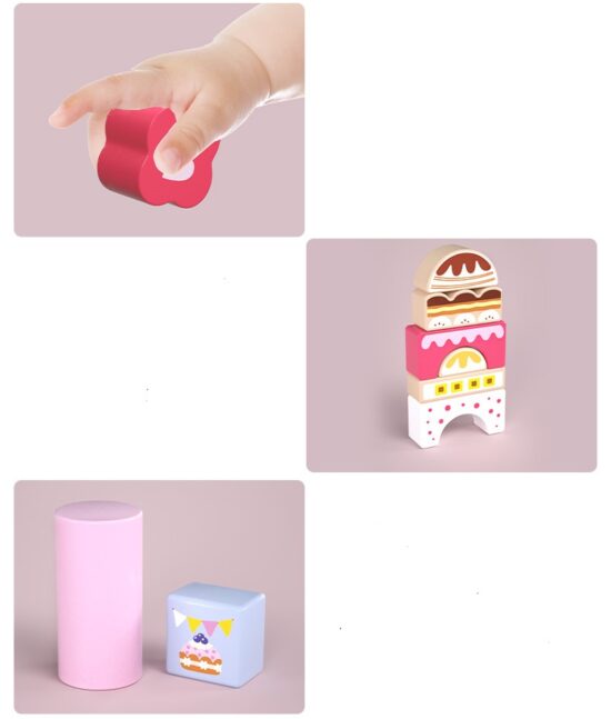 Cuburi de constructie set 116 piese Oraselul de Inghetata