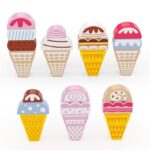 Cuburi de constructie set 116 piese Oraselul de Inghetata