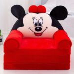 Fotoliu extensibil Canapea Minnie si Mickey Mouse cu 3 parti