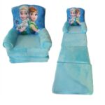 Fotoliu extensibil plus Frozen Ana si Elsa pentru copii