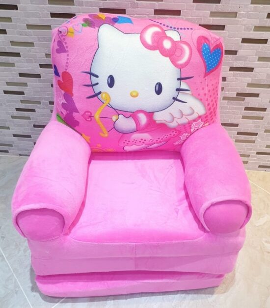 Fotoliu extensibil plus Pisicuta alba Hello Kitty 115 cm