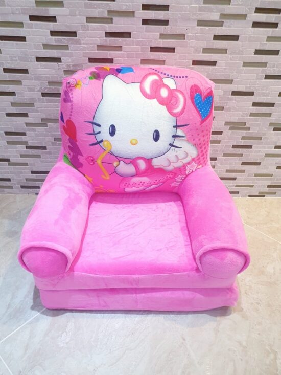 Fotoliu extensibil plus Pisicuta alba Hello Kitty 115 cm