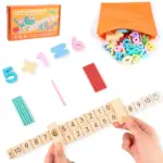 Joc educativ Montessori Matematica adunare-scadere