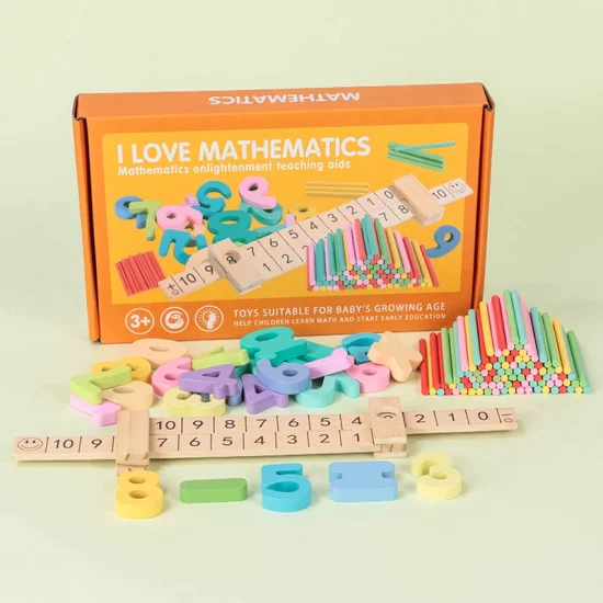 Joc educativ Montessori Matematica adunare-scadere