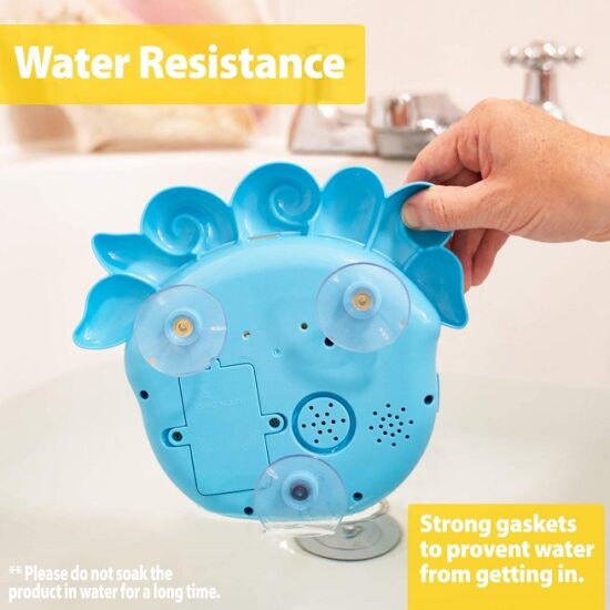 Jucarie de baie muzicala copii cu baloane Caracatita