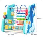 Jucarie motrica cu abac cifre forme geometrice Delfinul