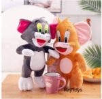 Jucarie plus Set Tom si Jerry Pisica si soricelul 30 cm