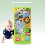 Jucarie telefon mobil Smartphone muzical cu animale bebe