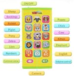 Jucarie telefon mobil Smartphone muzical cu animale bebe