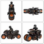 Motocicleta cu telecomanda Rotatie roti 360grade