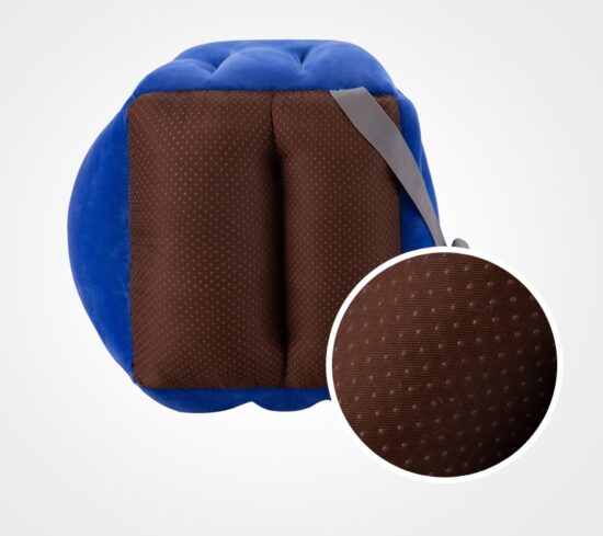 Scaun multifunctional din plus cu centura si desene bebelusi