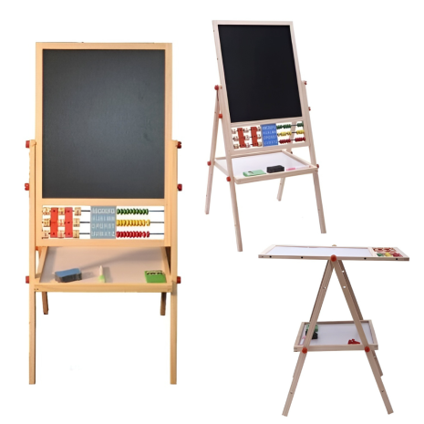 Tabla multifunctionala desen si scris Tabla magnetica cu abac