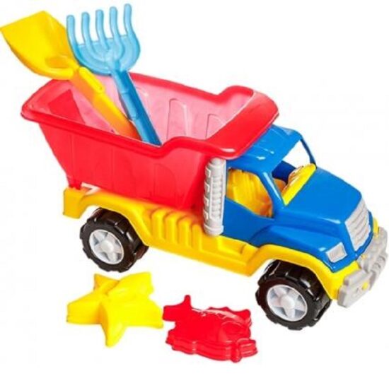 Camion cu Basculanta rabatabila Accesorii pentru nisip Burak Camion cu Basculanta rabatabila Accesorii pentru nisip Burak