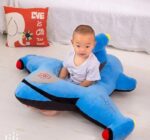 Fotoliu din plus bebelusi Avionul Colorat Sit Up