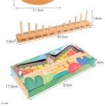 Joc echilibru Matematic Jucarie sortator cu forme Iepurasul