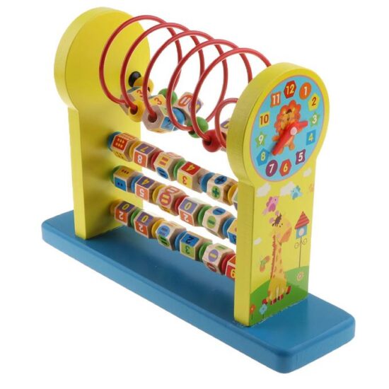 Jucarie Montessori educativa Raft cu cifre si operatii