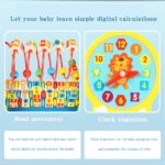 Jucarie Montessori educativa Raft cu cifre si operatii