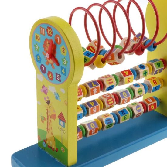 Jucarie Montessori educativa Raft cu cifre si operatii