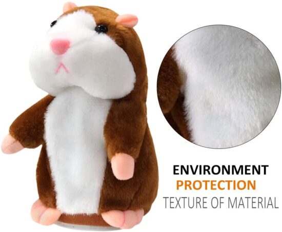 Jucarie interactiva Hamsterul vorbitor din plus