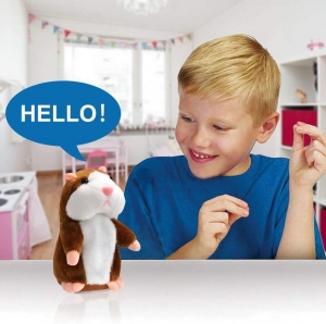 Jucarie interactiva Hamsterul vorbitor din plus