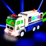 Jucarie interactiva copii Masina de politie cu lumini si sunete