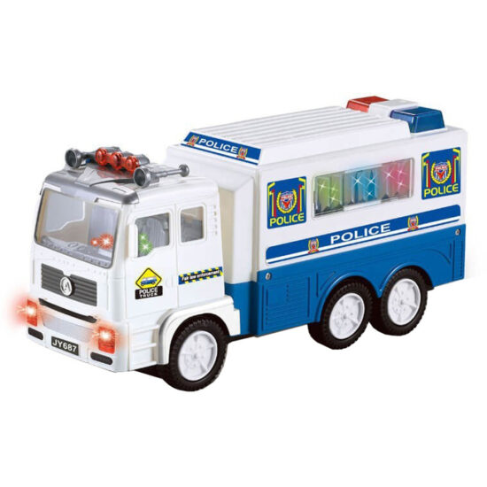 Jucarie interactiva copii Masina de politie cu lumini si sunete