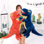 Jucarie plus Dinozaur Roz Mascota pentru copii