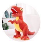 Jucarie plus Dinozaur Roz Mascota pentru copii
