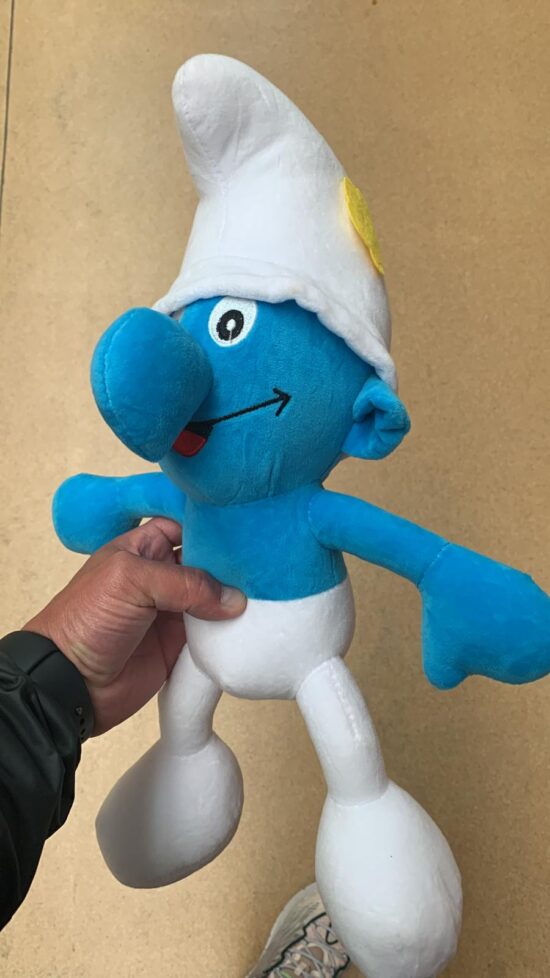 Jucarie plus Strumfii din plus Mascote Smurfs 50 cm